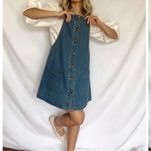 New with Tags denim mini dress boutique